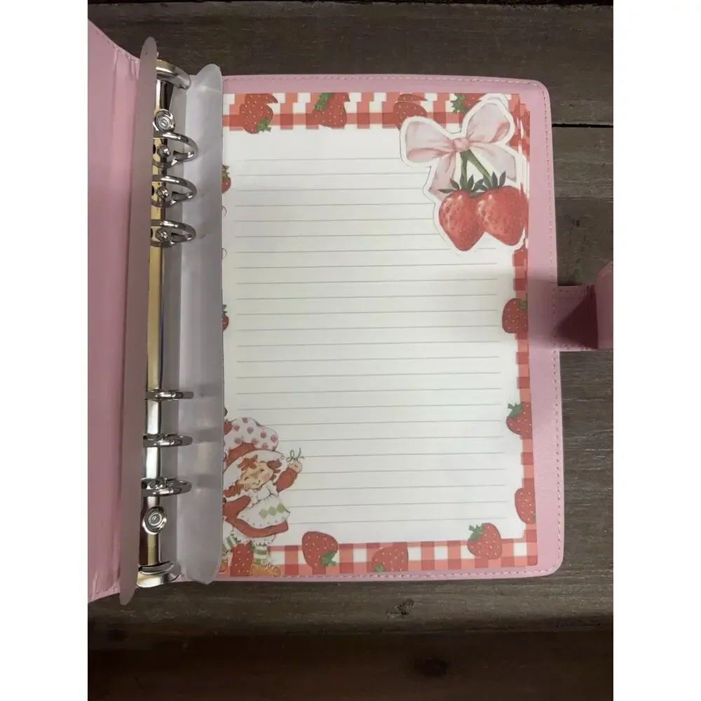 Strawberry Shortcake A5 Binder w/ matching paper